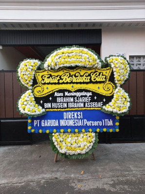 Papan Bunga Duka di Jonggat