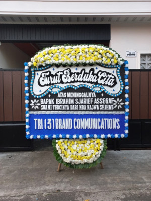 Papan Bunga Duka di Jonggat